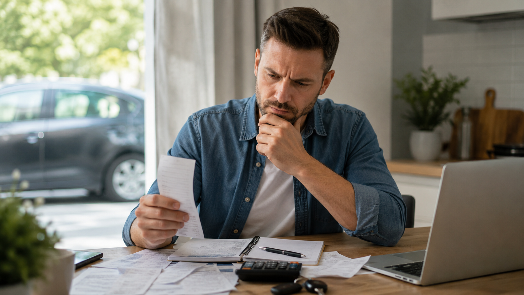 Sofer PFA Uber si Bolt analizeaza documente financiare pentru a alege intre norma de venit sau sistem real.
